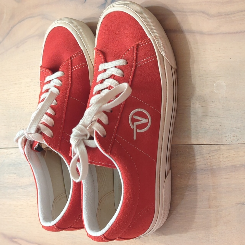 Vans suede lace sneakers RED - Picture 2 of 7